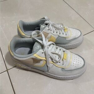 Nike Kids Sneakers - White and Yellow